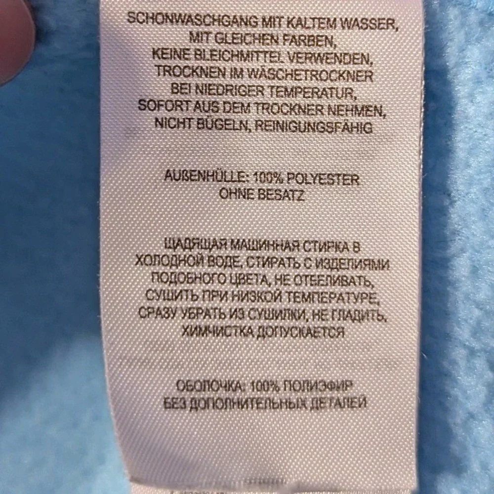 Columbia Womens Large Benton Springs Full Zip Fleece Jacket Light Blue Gorpcore
